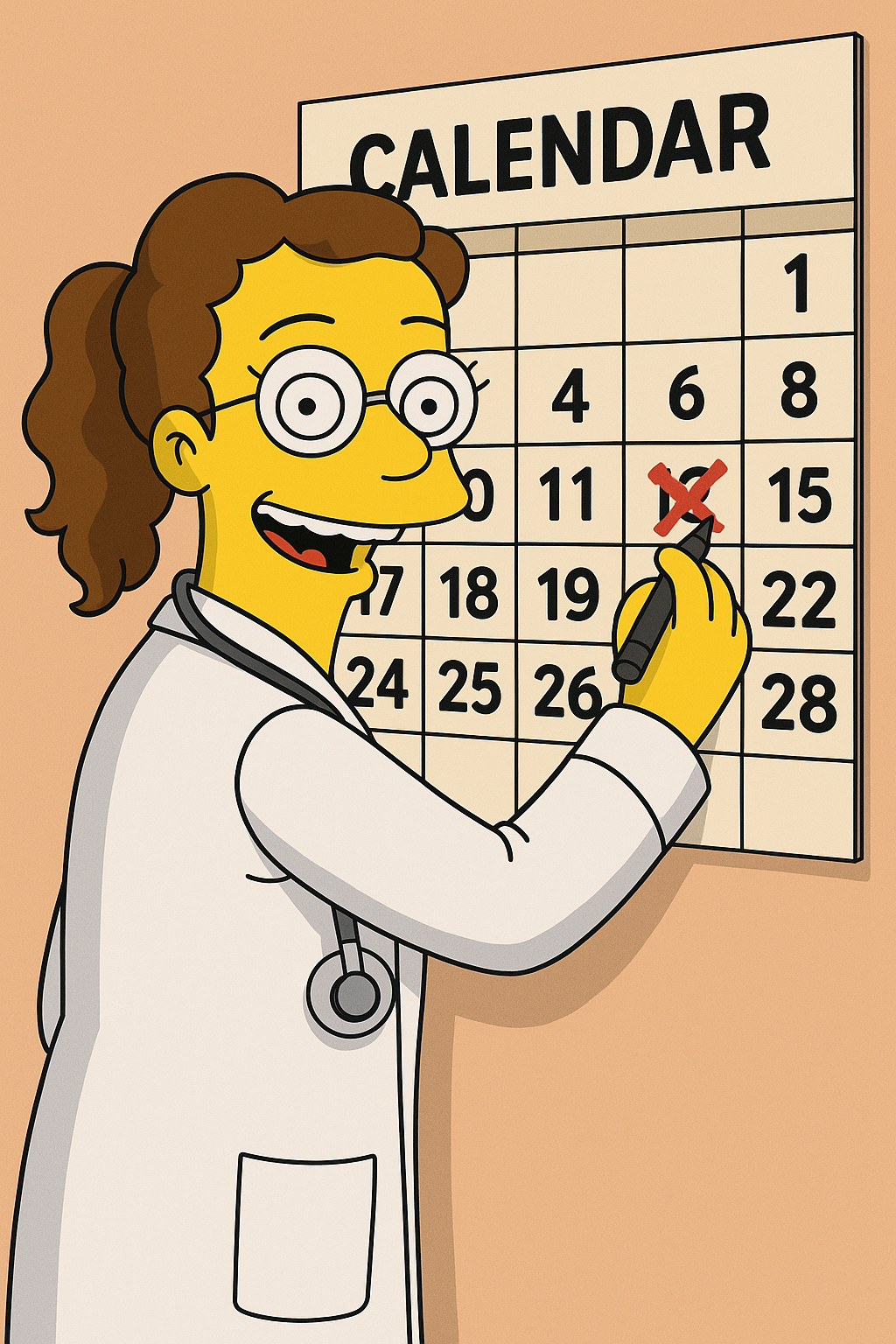Calendar illustration